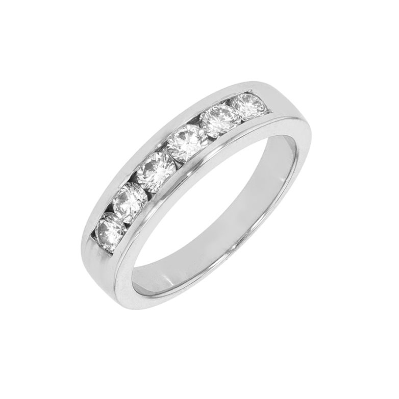 Acheter Alliance diamants 0.60 carat or blanc 4.98g Comme neuf - 1700,00 € Alliance diamants 0.60 carat or blanc 4.98g Comme neuf - reconditionné disponible sur Gemme Les Bijoux